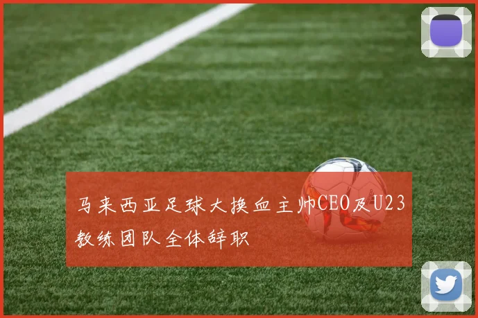 马来西亚足球大换血主帅CEO及U23教练团队全体辞职